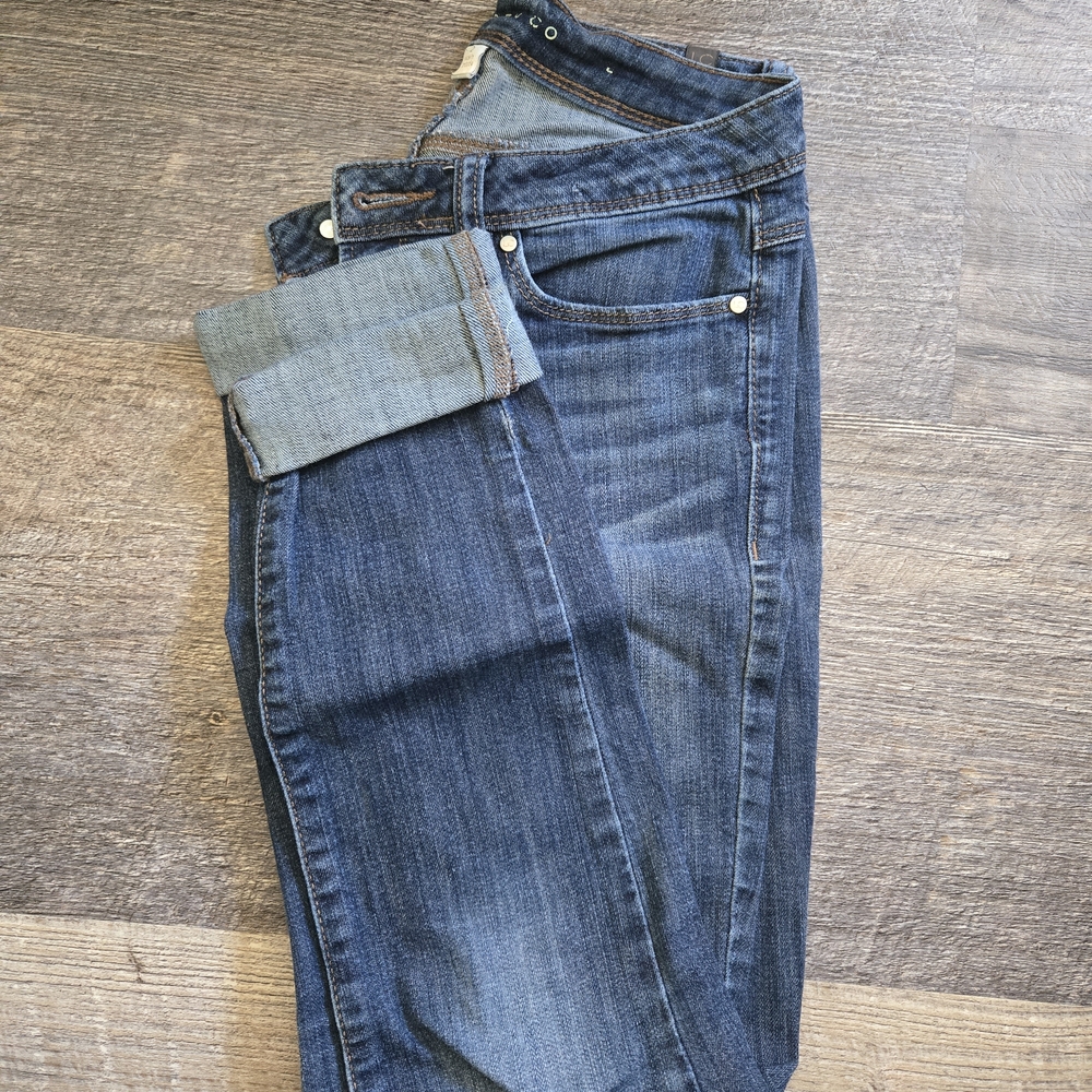 LC Lauren Conrad Dark Blue Boyfriend Jeans